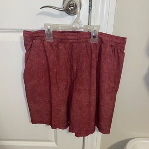 Mens Lululemon Linerless Pace Breaker Shorts 7in inseam